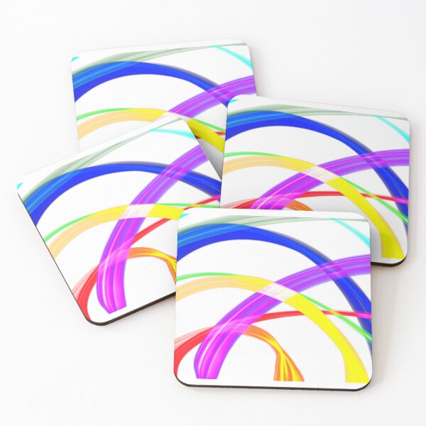 Item preview, Colorful abstract light streaks designed and sold by KTdoodle.