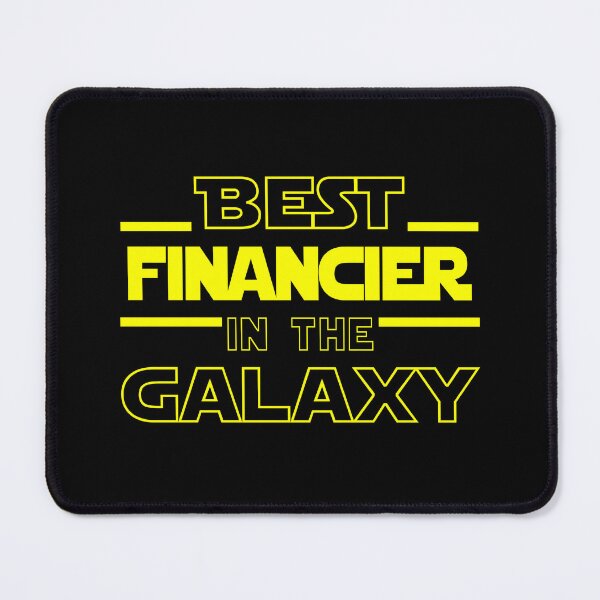Item preview, financier Job Dad Mom Hudband Mens Shirt, Best financier In The Galaxy, Funny financier Birthday christmas Gift Gift designed and sold by xlnv.