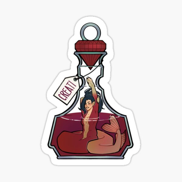 Mermaid Creati Sticker