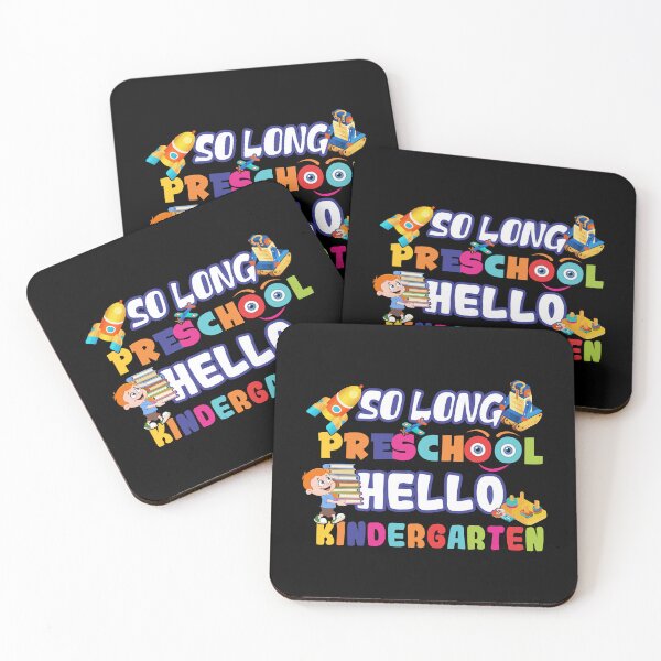 Item preview, So Long Preschool Hello Kindergarten designed and sold by Whirx.