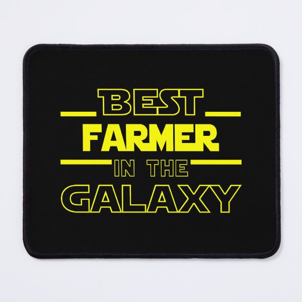 Item preview, farmer Job Dad Mom Hudband Mens Shirt, Best farmer In The Galaxy, Funny farmer Birthday christmas Gift Gift designed and sold by xlnv.