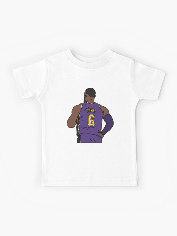 LeBron James Los Angeles Lakers Pro Standard #6 Caricature T-Shirt - Gold