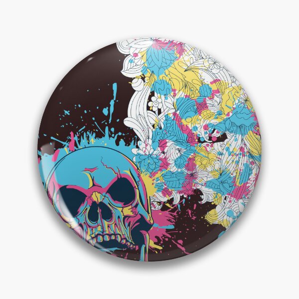Item preview, ' Blue skull ' designed and sold by MARYMAXMAC.