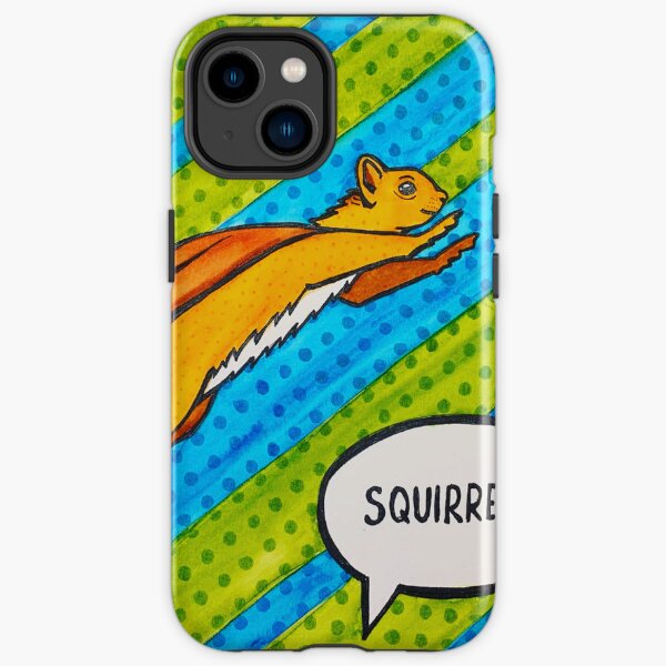 Super squirrel iPhone Tough Case