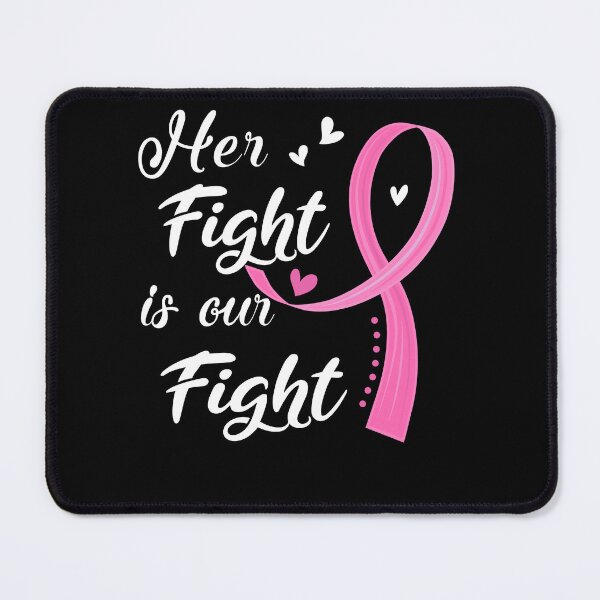 Item preview, Her Fight Is Our Fight Breast Cancer Awareness designed and sold by Kohend.