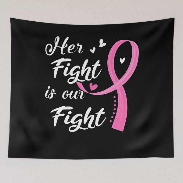 Item preview, Her Fight Is Our Fight Breast Cancer Awareness designed and sold by Kohend.