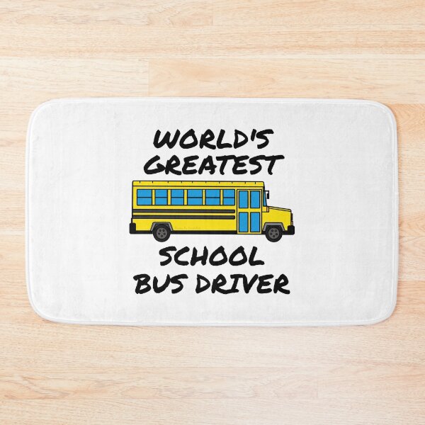 Item preview, World's Greatest School Bus Driver, Back To School designed and sold by doodlerob.