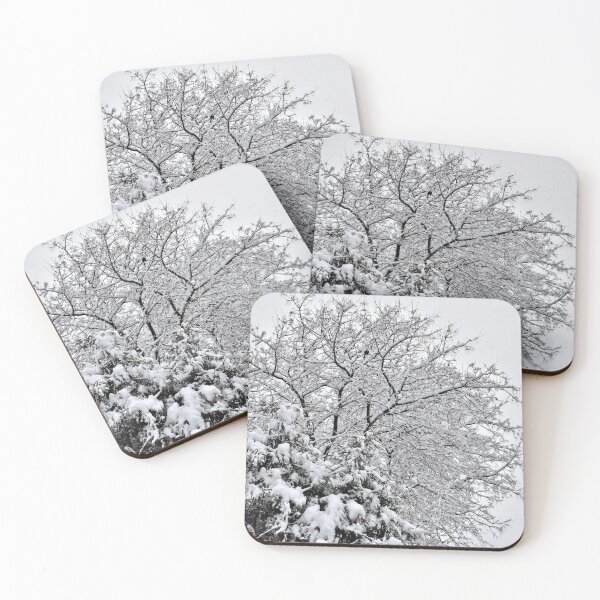 Item preview, Snowy Tree Branches  designed and sold by DeannesStore.