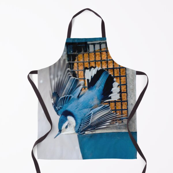 Item preview, White-Breasted Nuthatch in Snow Photograph designed and sold by alpendesigns.