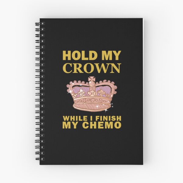 Item preview, Copy of Hold My Crown While I Finish My Chemo Cartoon Crown designed and sold by SomeDesignThing.