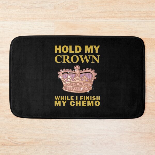 Item preview, Copy of Hold My Crown While I Finish My Chemo Cartoon Crown designed and sold by SomeDesignThing.
