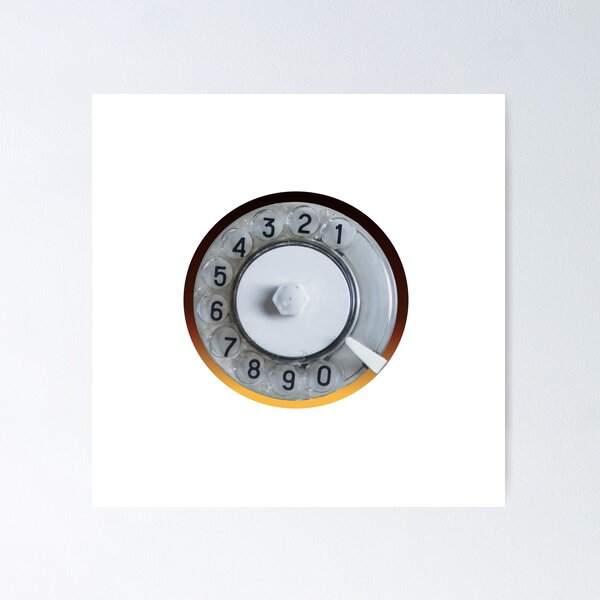 Item preview, Rotary telephone dial  designed and sold by Tweeting.