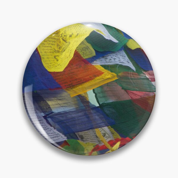 Item preview, Tibetan Prayer Flags At Boudhanath Stupa Nepal  designed and sold by Nola Lee Kelsey.