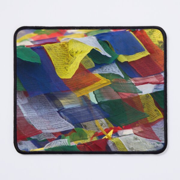 Item preview, Tibetan Prayer Flags At Boudhanath Stupa Nepal  designed and sold by Nola Lee Kelsey.
