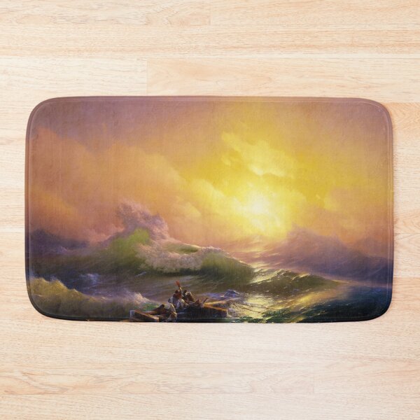 Item preview, The Ninth Wave | Ivan Aivazovsky | 1850 Ocean Storm Art designed and sold by CJET.