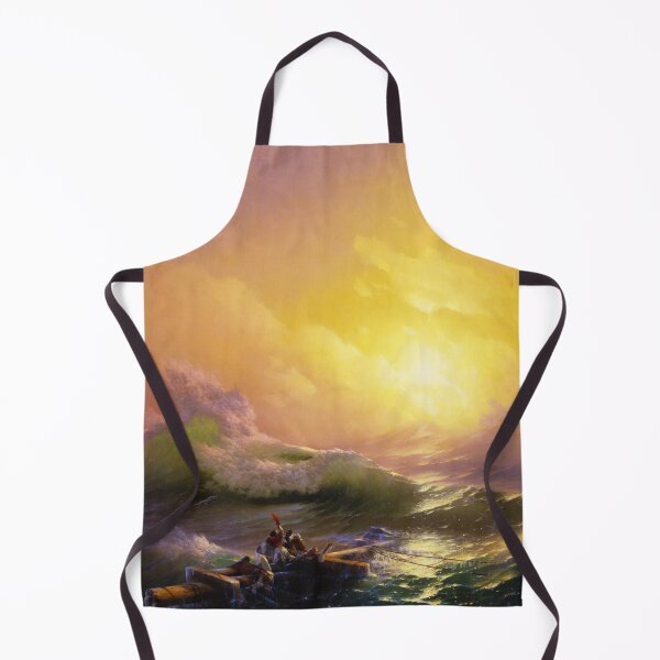 Item preview, The Ninth Wave | Ivan Aivazovsky | 1850 Ocean Storm Art designed and sold by CJET.