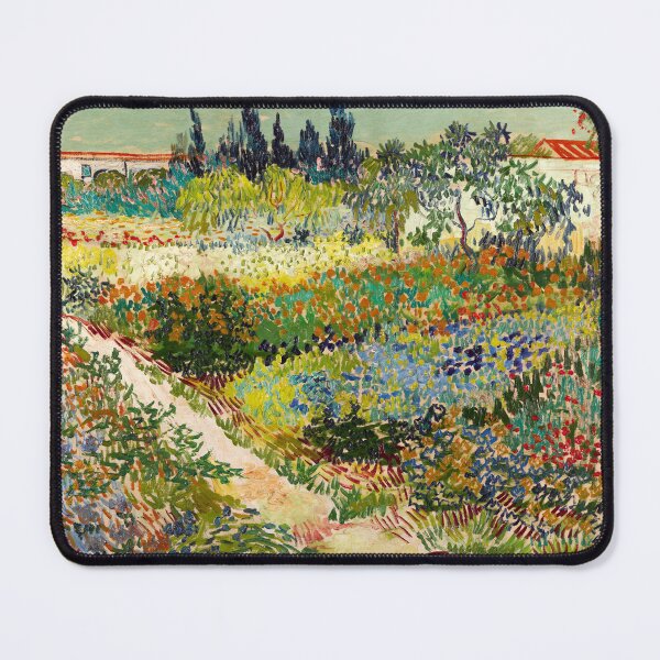 Item preview, Vincent van Gogh - Garden at Arles, 1888  designed and sold by Vintage Wall Art.