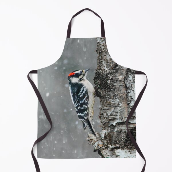 Item preview, Downy Woodpecker in Snow Photograph designed and sold by alpendesigns.
