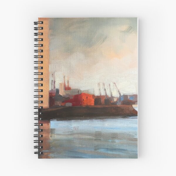 Item preview, Melbourne Docklands ~ oil painting designed and sold by Roz McQuillan Fine Art & Photography.