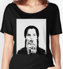Wednesday Addams Women's Relaxed Fit T-Shirt
