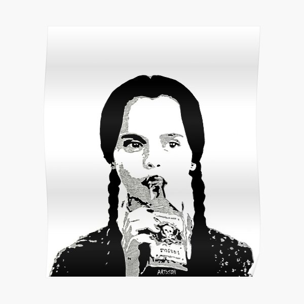 Wednesday Addams Poster