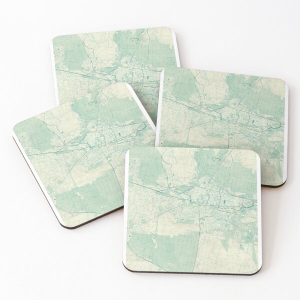 Item preview, Bydgoszcz Map Blue Vintage designed and sold by HubertRoguski.