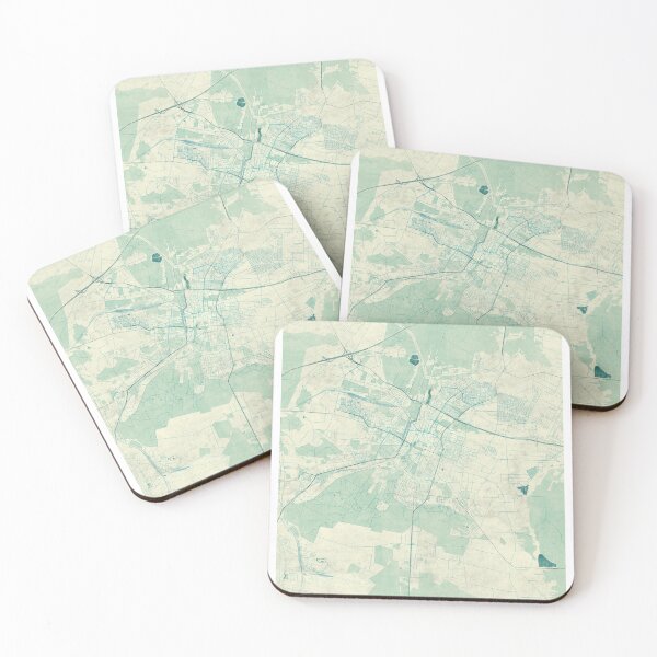 Item preview, Kielce Map Blue Vintage designed and sold by HubertRoguski.