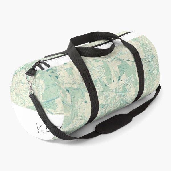 Item preview, Katowice Map Blue Vintage designed and sold by HubertRoguski.