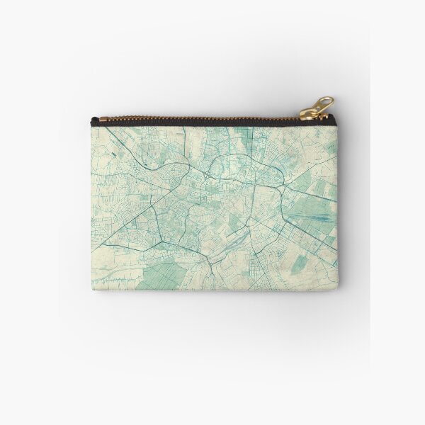 Item preview, Lublin Map Blue Vintage designed and sold by HubertRoguski.