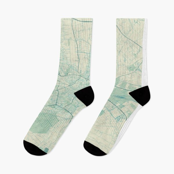 Item preview, Lublin Map Blue Vintage designed and sold by HubertRoguski.