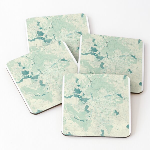 Item preview, Olsztyn Map Blue Vintage designed and sold by HubertRoguski.