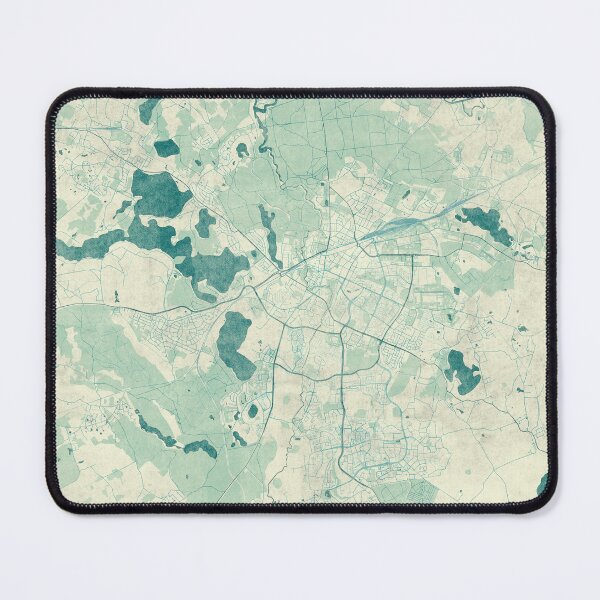 Item preview, Olsztyn Map Blue Vintage designed and sold by HubertRoguski.