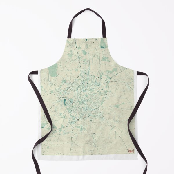 Item preview, Radom Map Blue Vintage designed and sold by HubertRoguski.