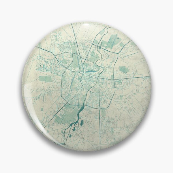 Item preview, Rzeszów Map Blue Vintage designed and sold by HubertRoguski.
