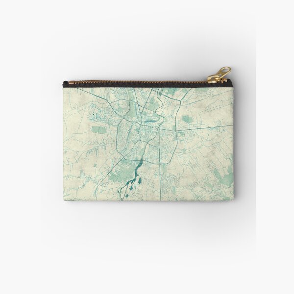 Item preview, Rzeszów Map Blue Vintage designed and sold by HubertRoguski.