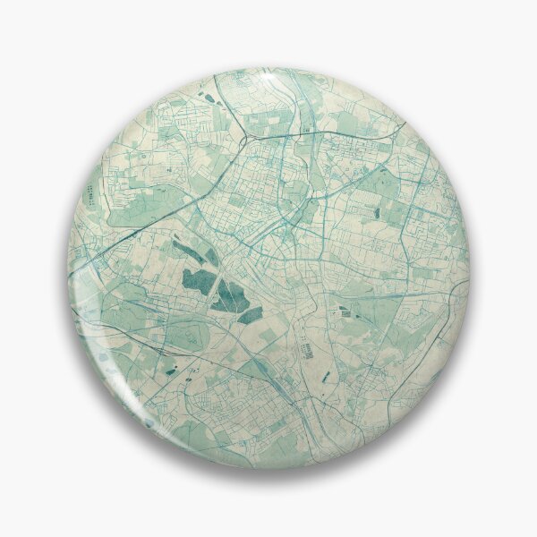 Item preview, Sosnowiec Map Blue Vintage designed and sold by HubertRoguski.