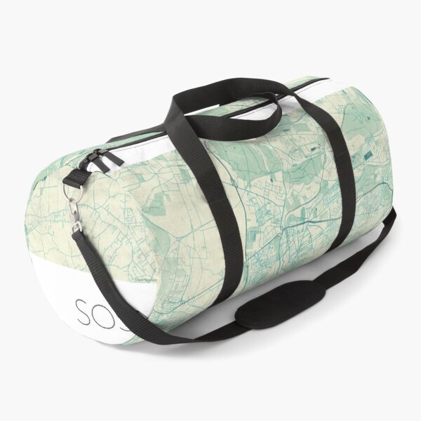 Item preview, Sosnowiec Map Blue Vintage designed and sold by HubertRoguski.