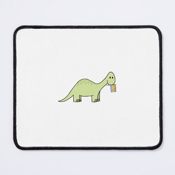 Item preview, Rainbow flag dino designed and sold by happyplacetobe.