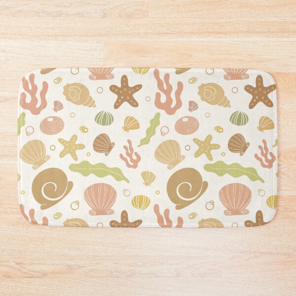 Item preview, Marine Boho Earthy Pattern Ocean Seashell designed and sold by trajeado14.
