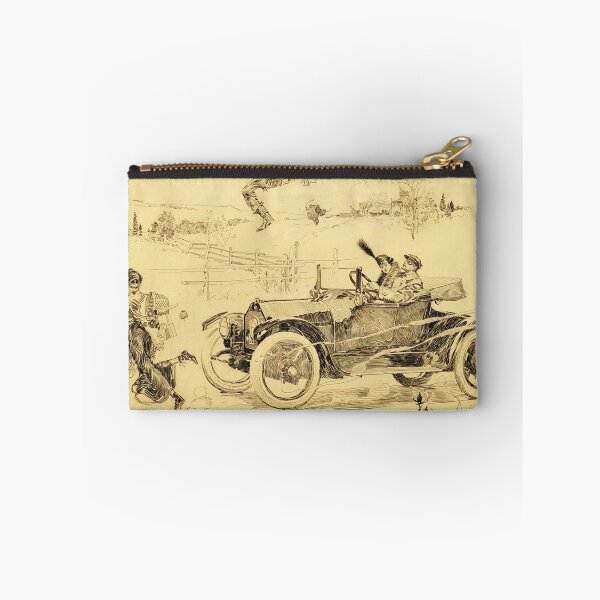 Item preview, Car Chase by Orson Lowell - Vintage Art designed and sold by RickE.