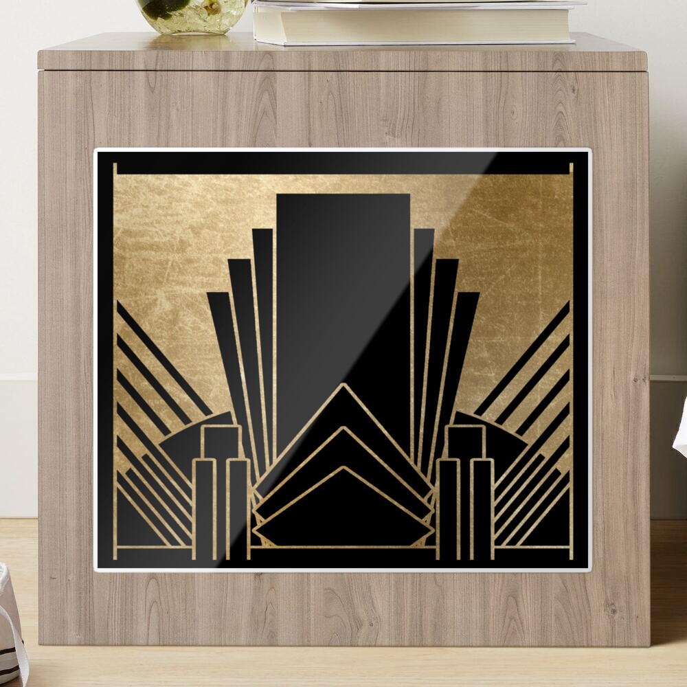 Gatsby Glam Art Deco Wall Stencil