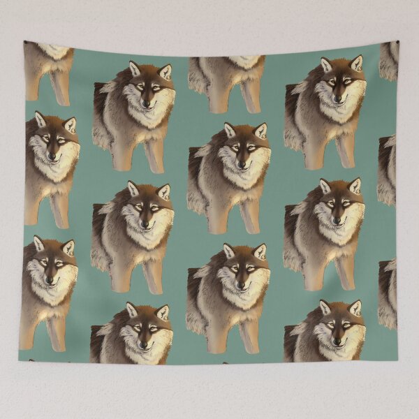 Item preview, Sunshine blep wolf designed and sold by Crotalus Creatures.