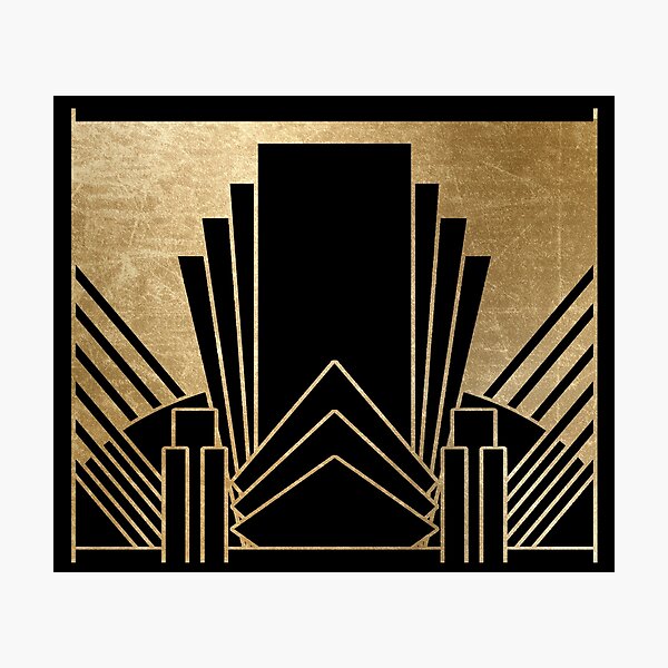 Art deco design Photographic Print