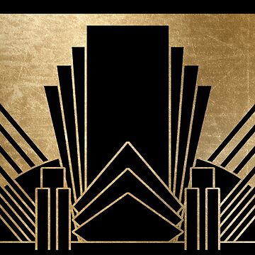 Artwork thumbnail, Art deco design by peggieprints