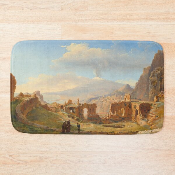 Item preview, The Roman Theater at Taormina | Louise-Joséphine Sarazin de Belmont | 1828 Italian Art designed and sold by CJET.