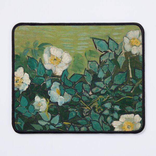 Item preview, Wild Roses By Vincent van Gogh 1889 designed and sold by Vintage Wall Art.