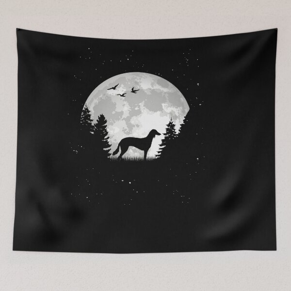 Item preview, SALUKI MOON PERSIAN GREYHOUND SALUKI designed and sold by sobriowslen.