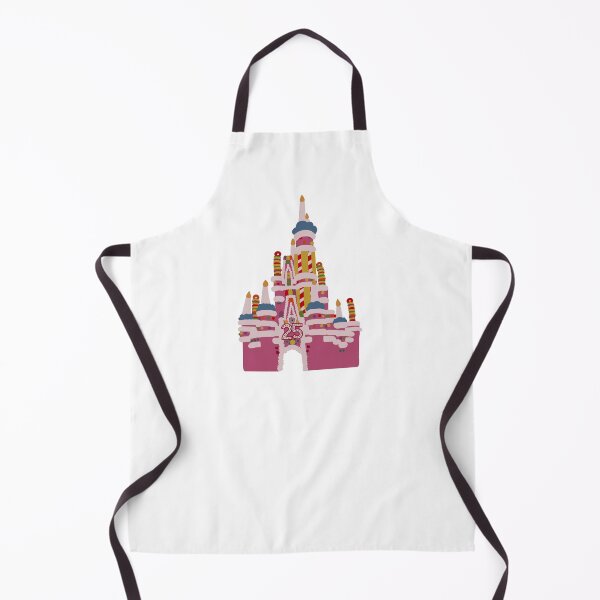 Item preview, 25th Anniversary Birthday Cake Castle WDW designed and sold by tbcalligraphy.