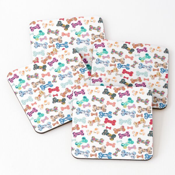 Item preview, Colourful dog bones designed and sold by FGCART.