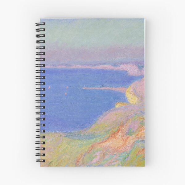 Item preview, On the Cliff Near Dieppe, Sunset | Claude Monet | 1897 Impressionism Art designed and sold by CJET.